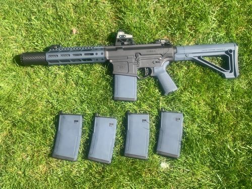 More information about "*price drop* KWA PTS Mega Arms Maten AR10 + five mags"