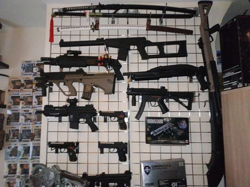 More information about "Electric airsoft guns, mp5 Tokyo marui, aug, shotgun, aeg"