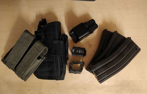 More information about "Holo, Holster, Pouches, Riser, AEG Mags"