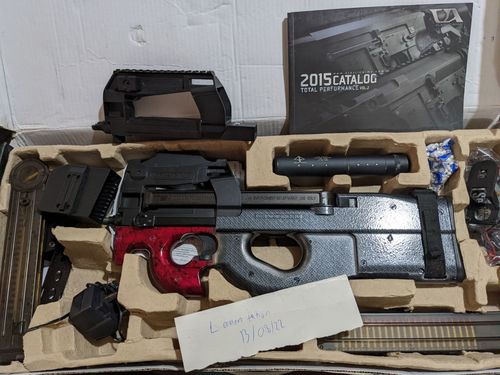 More information about "Classic army p90 with m4 adapter and metal rail (needs fixing)"