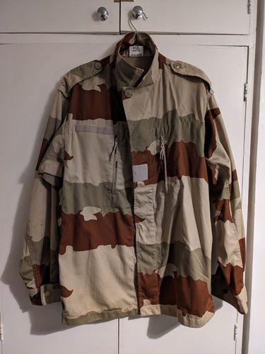 More information about "French F2 Daguet/Desert Shirt Jacket. Very good condition. Rare XL - L Size. (112L)"