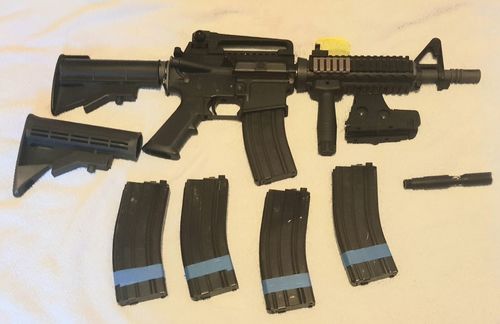 More information about "WE M4 CQB like new"