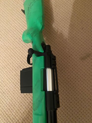 More information about "50 cal look a like Airsoft spring type with magazine"