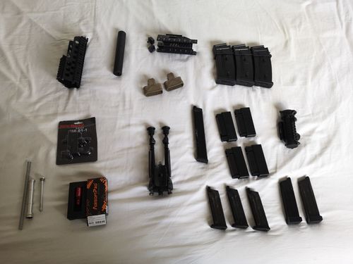 More information about "Pistol gas mags, other mags, handguards and Mb01 internal parts"