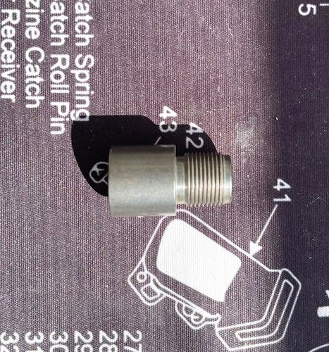 More information about "ESD - Steel Barrel Extension 15mm (0.6") For M4 CQBR Style"