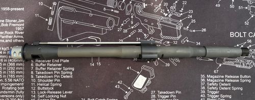 More information about "VFC - 14.5" M4A1 Steel Outer & Inner Barrel set (Original Parts)"