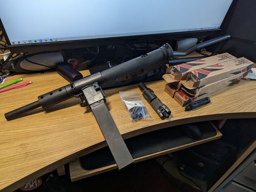 More information about "Northeast Sten GBBR MK2 Late, British Markings with 7 magazines"