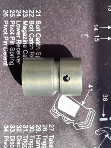 More information about "HAO 416 Steel Barrel Nut (1/2-28RH) (416(1/2-28RH)"