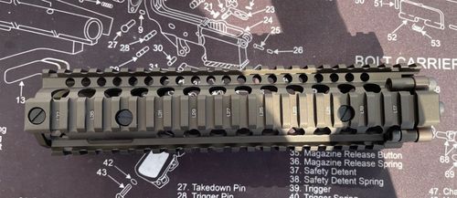 More information about "GHK DD MK18 9.3’’ HAND GUARD (Tan )"