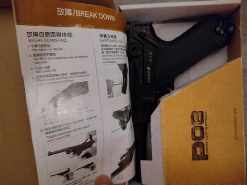 More information about "Original KWC Luger P08 in Co2 NEW!!!"