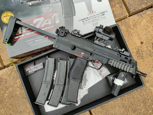 More information about "TM mp7 with mags, red dot and sling mount"