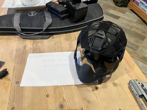 More information about "Helmet with full face chin and cover"