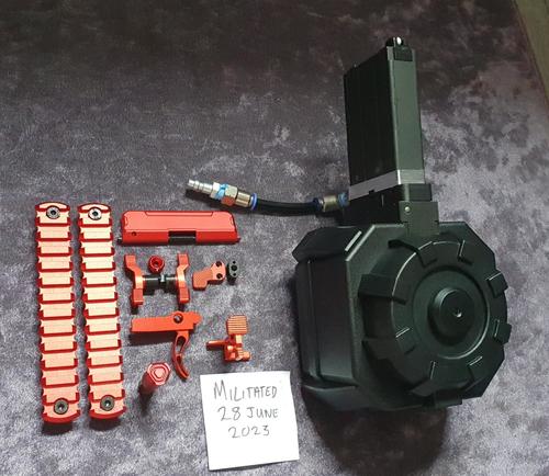 More information about "FINAL PRICE DROP MWS drum & Red parts"