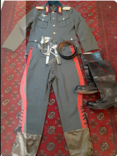 More information about "Wehrmacht Repro Generalmajor Uniform (Tunic, Trousers, Belt)"