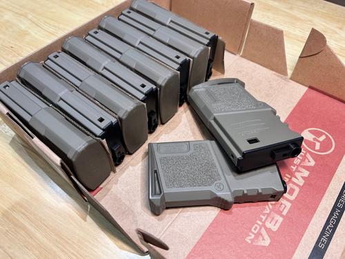 More information about "ARES Amoeba 120 rds Short Magazines for M4 / M16 AEG (Dark Earth Color)"