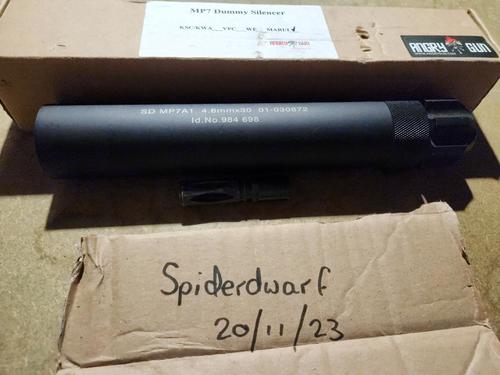 More information about "Angry Gun MP7 QD suppressor with muzzle brake for Tokyo Marui MP7"