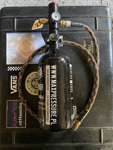 More information about "HPA bottle, Reg and hose"