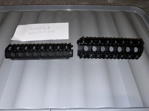 More information about "G&P RAS hand guard, FSP, birdcage flash hider Delta Ring, mock gas tube & front hand guard cap"