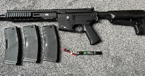 More information about "SOLD - Krytac Barrett Rec7 AEG Rifle"