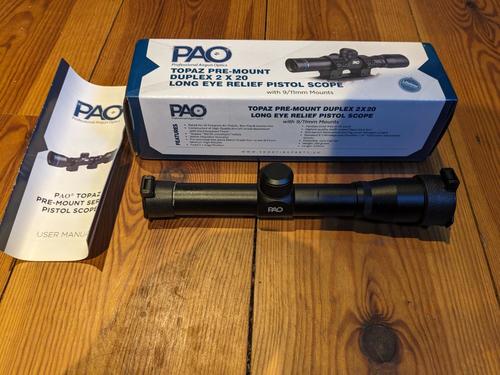 More information about "PAO 2x20 Long Eye Relief Pistol Scope"