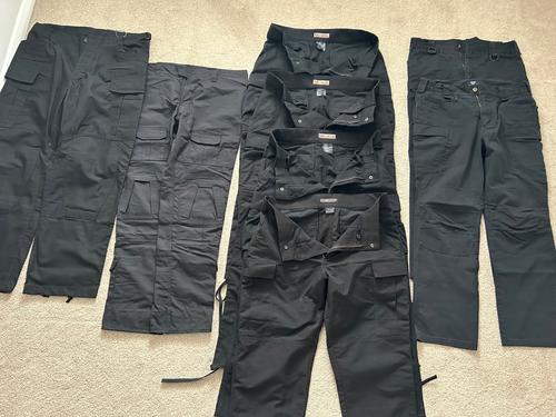 More information about "Various black tactical trousers"