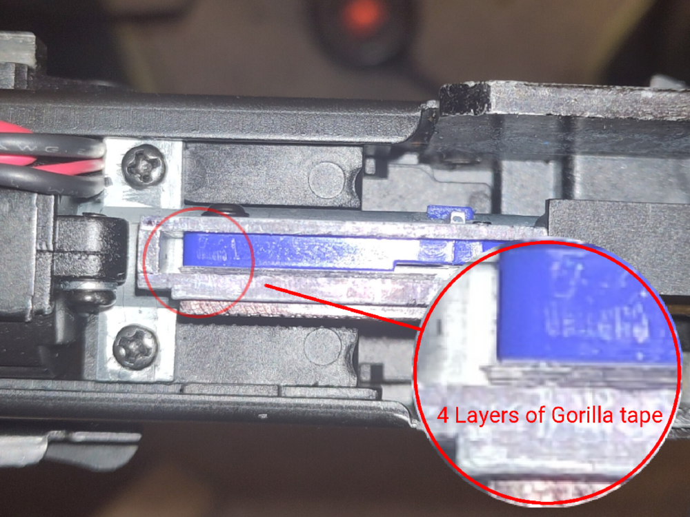 Gorilla tape hopup lever centering mod top annotated.png