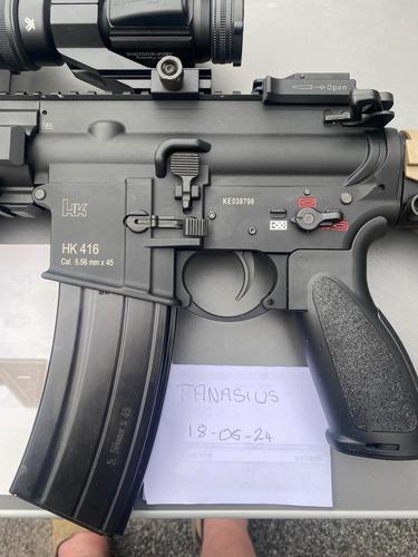 More information about "Umarex HK416 A5 GBBR+Magpul accessories and red dot"
