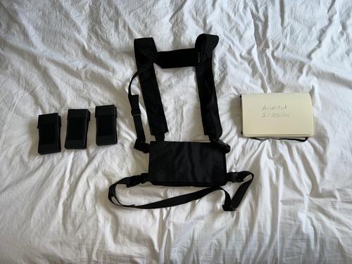 More information about "Spiritus Systems MK 4 Micro Fight Chest Rig Kit in black With 3 Esstac KYWI 556 inserts"