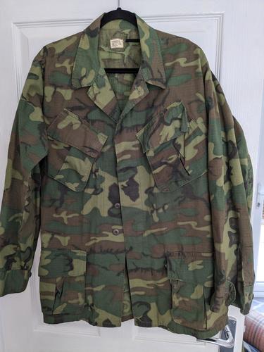 More information about "Genuine 68 US Vietnam ERDL Tropical Combat Jacket and Trousers"