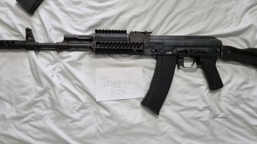 More information about "E&L Electric AK-74 with rails and magazines"