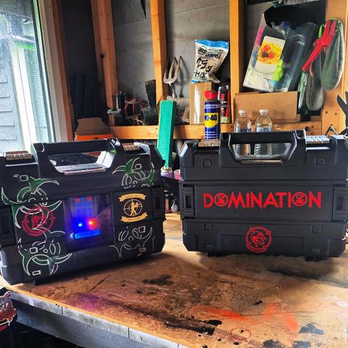 More information about "Custom made Airsoft bombs and domination timers."