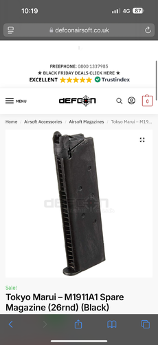 More information about "Tm 1911a1 pistol mag WTB"
