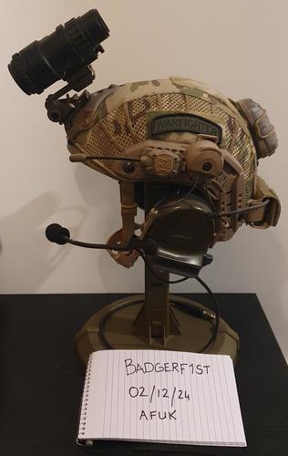 More information about "Full SAS Style FMA FAST Helmet (Carbon Fibre Version) Set Up, Size M-L"