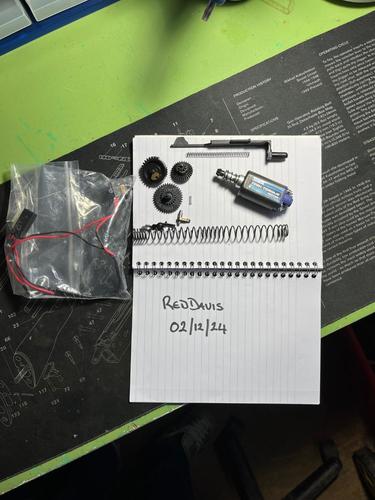 More information about "KWA QRF MOD2 Gearbox Parts £40"