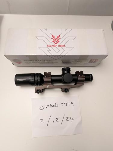 More information about "Swamp Deer 1.2-6 LPVO scope with mount."