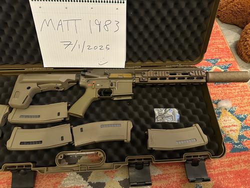 More information about "Tokyo Marui 416 Delta Custom + Mags, case, battery and suppressor"