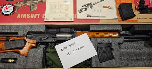 More information about "Real Sword SVD Dragunov AEG MINT!"