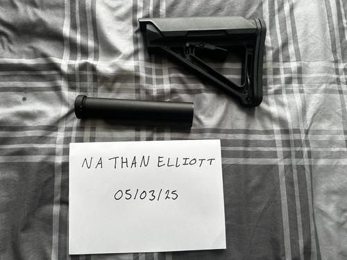 More information about "G&P 6 position buffer Tupe with Big Dragon CTR stock with riser"