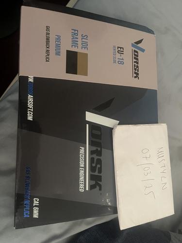 More information about "VORSK EU18 Vented Slide Pistol - Gold"