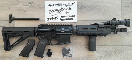 More information about "GE GBB M4 with Magpul furniture"