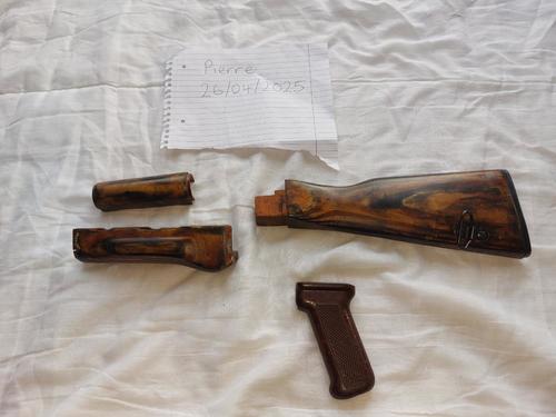 More information about "GHK AKM Weathered Stock Set + Real Bakelite Grip."