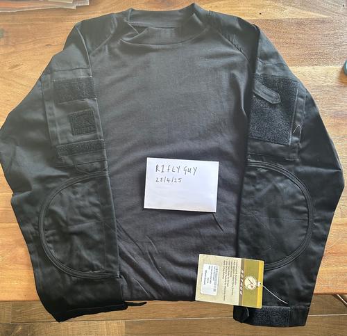 More information about "Rothko Tactical Airsoft Combat Shirt - Black Medium"