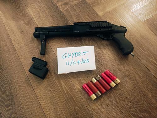 More information about "Golden Eagle M870 Breacher Style Shotgun HPA tapped"