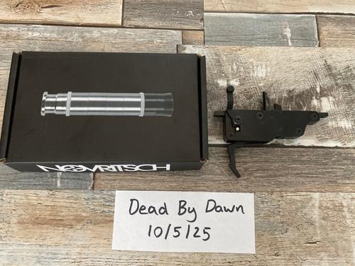 More information about "Novritsch SSG10 Spare parts (can split) weighted piston and trigger unit"