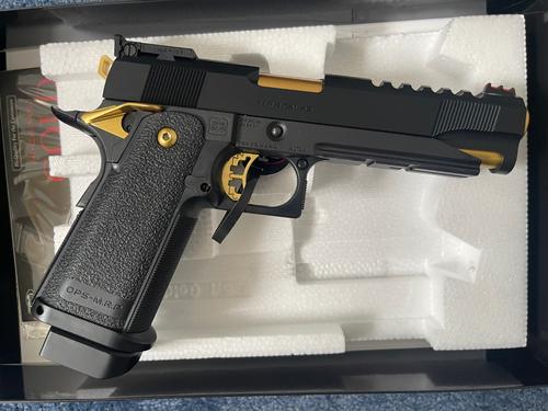More information about "NEW Tokyo Marui Gold Match Hi capa GBB"