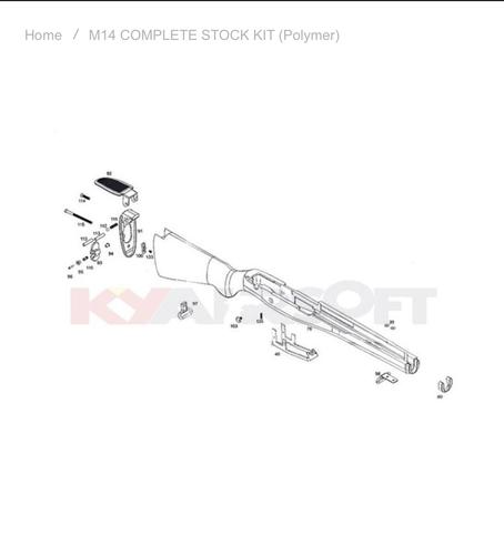 More information about "WE M14 Polymer Stock."