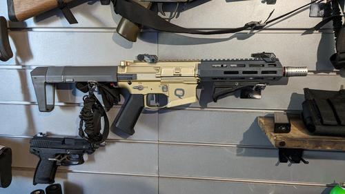 More information about "Wanted: M4 handguard and outer barrel for making the badger a bit longer..."