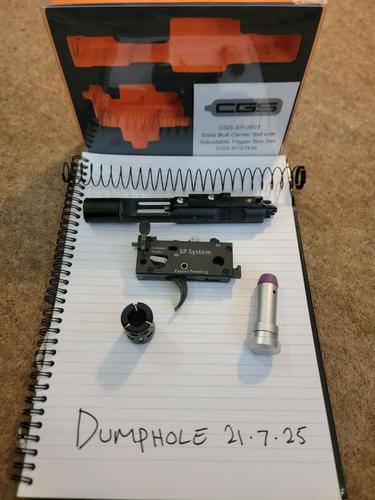 More information about "CYMA CGS MWS Steel bolt + Adjustable Trigger Group"