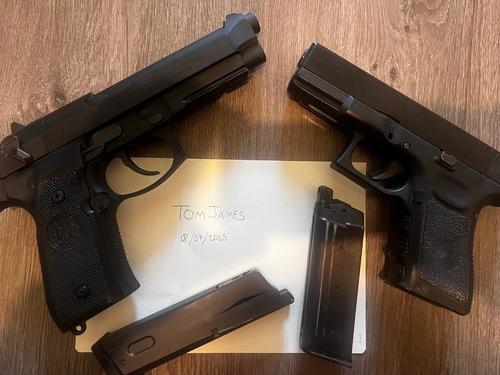 More information about "TM Beretta M9A1 & KJ works Glock 19/23"
