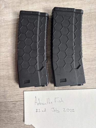 More information about "2x m4 hex mid cap mags"